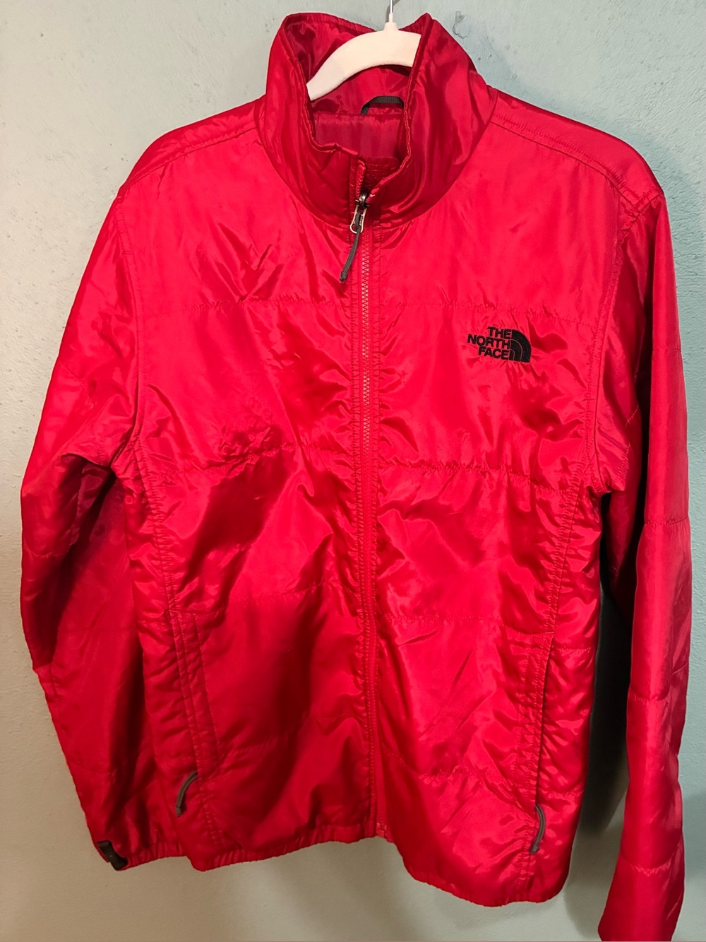 The North Face Men’s Small Red Full Zip Lightweight Jacket Style CYB0 FA14